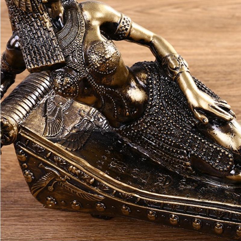 Египет Фараон Клеопатра Статуя Ретро Мумия Скульптура Бар Магазин Витрина Настольное Украшение Домашний Орнамент Туристический Сувенир Подарки