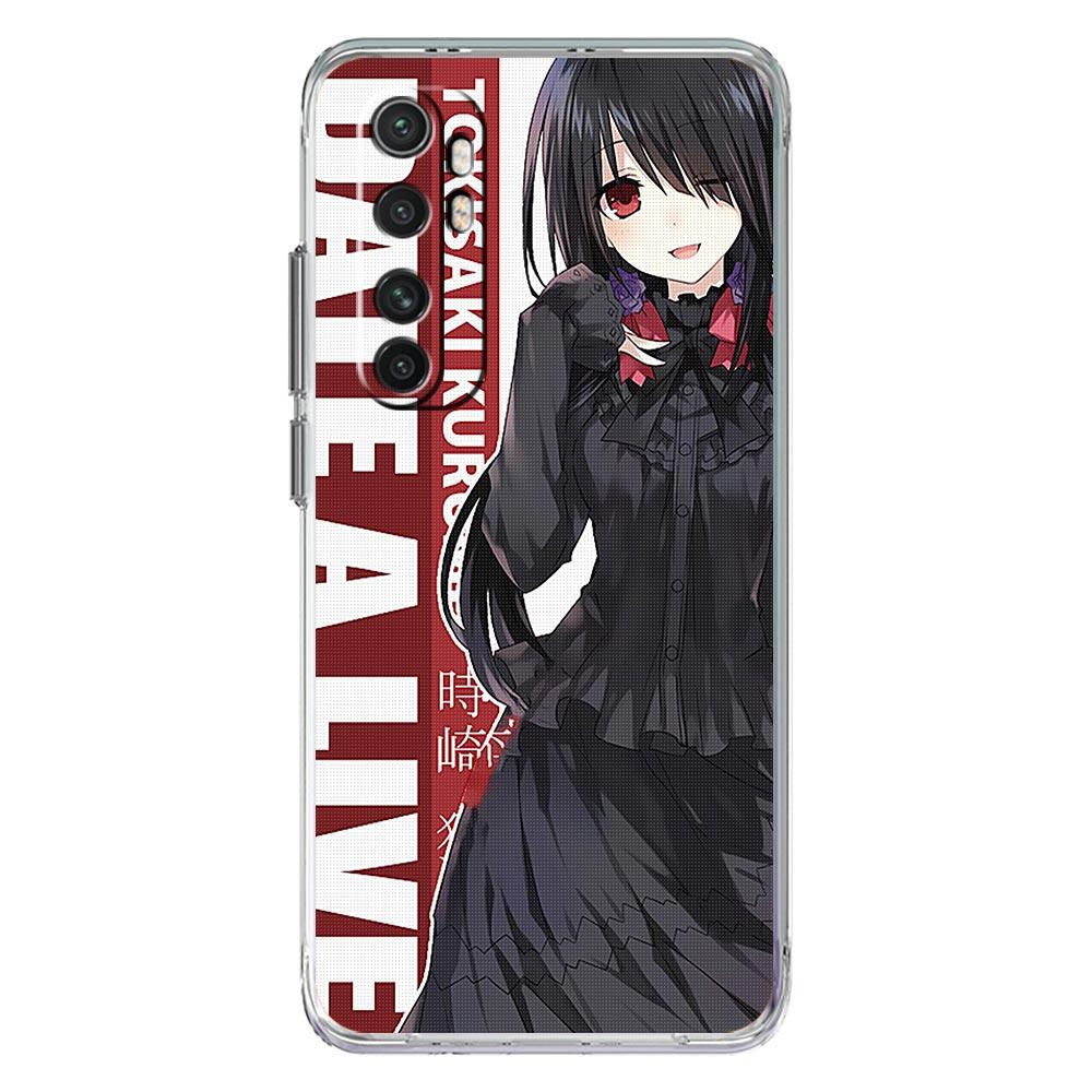 Чехол для телефона Date A Live с аниме Токисаки Куруми для Xiaomi Poco X3 NFC F3 M3 GT M4 Mi 11 Lite 5G Ultra 11T 11X 12 Pro 11i 12X
