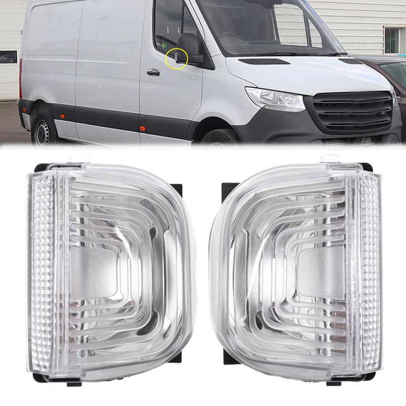 Замена индикаторов зеркала заднего вида автомобиля для Mercedes Sprinter 2018-2024 A9109064600 9109064700