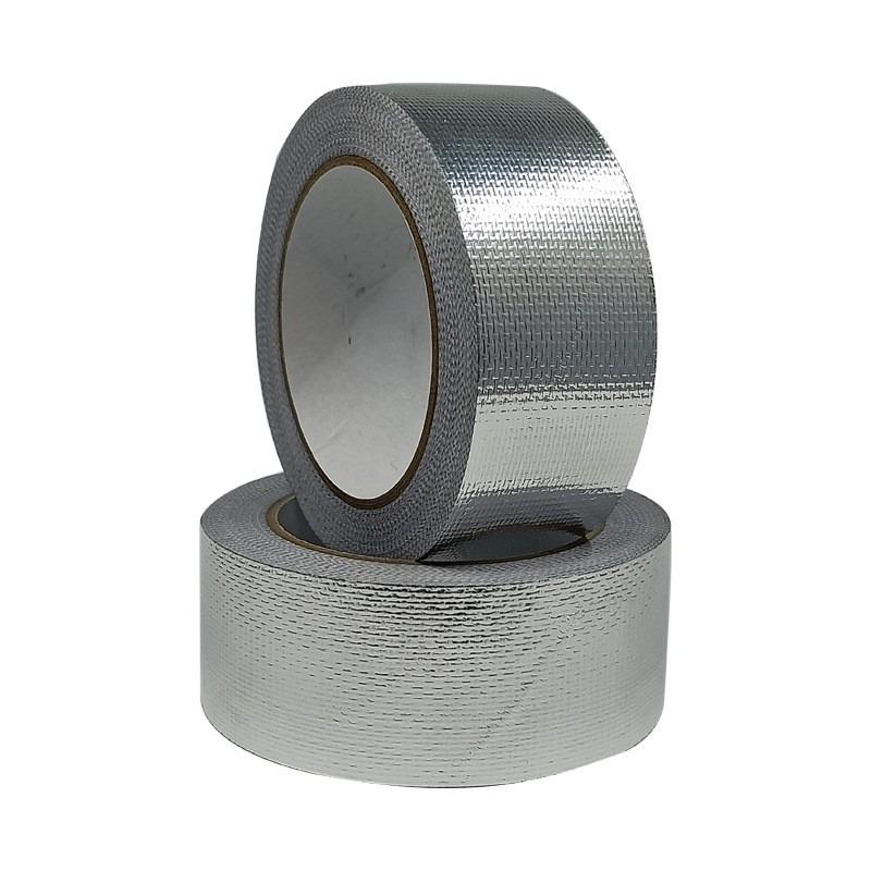 Утолщенная стекловолоконная алюминиевая фольга лента для вытяжки, кондиционера, трубы, кухни, высокотемпературная водонепроницаемая универсальная лента