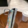 Роскошный модный чехол для телефона с порошковой линзой Koi Diamond для iPhone 16 Pro Max 15 14 Plus 13 12 11, невидимая подставка, полное защитное покрытие