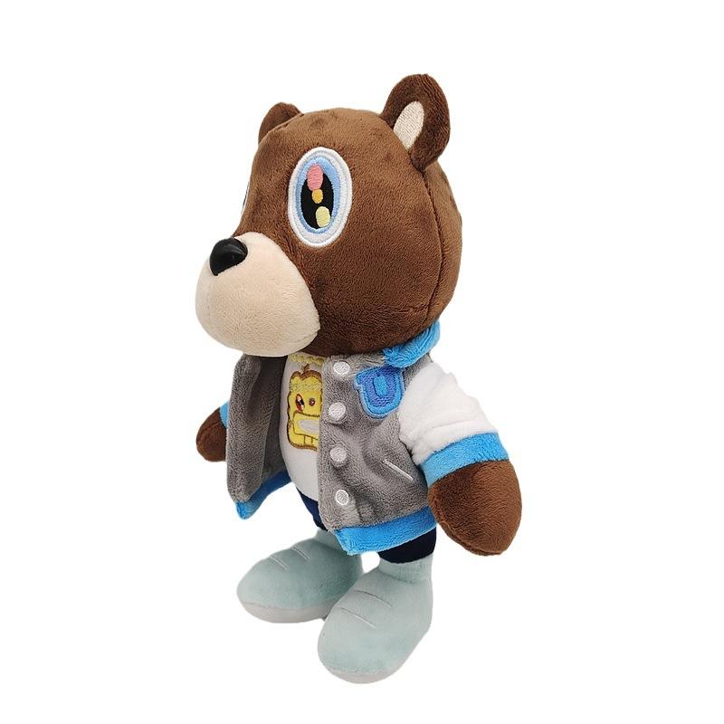 Kawaii Kanye Dropout Bear Teddy Bear Плюшевые игрушки Kanye West Graduation Soft Stuffed Home Room Decor Gift Birthday