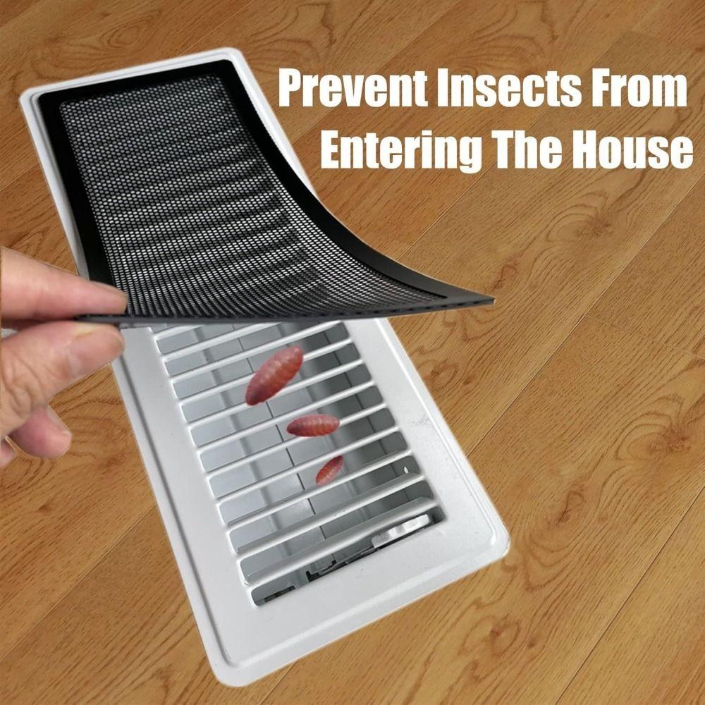 2Pcs Heavy-Duty Magnetic Air Vent Screen Cover Dust Magnetic Vent Cover HVAC Vent Screen Cover Wall