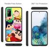 Чехол для iPhone 16 15 Xiaomi Redmi Note 14 13 12 11 Pro Max X 8 16e Samsung Galaxy S25 S24 S23 Moto OPPO Huawei Crayon Shin Chan Shinchan Чехол для телефона