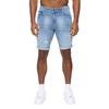 Crosshatch Mens Riptrey Abraised Denim Scratch Shorts