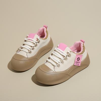 CRLAYDK женские кроссовки на платформе, модные, классические, кожаные, повседневные, на шнуровке, для скейтбординга, для тенниса