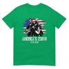 George Washington Lincoln Playing Guitar 4th July 250th TShirt