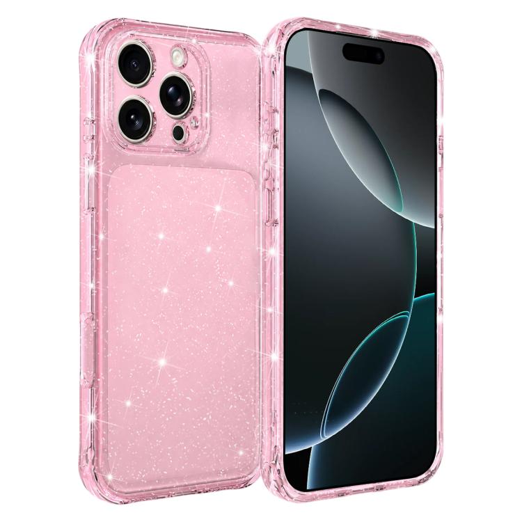 Air-cushioned Corners Shockproof IMD Glitter Phone Case