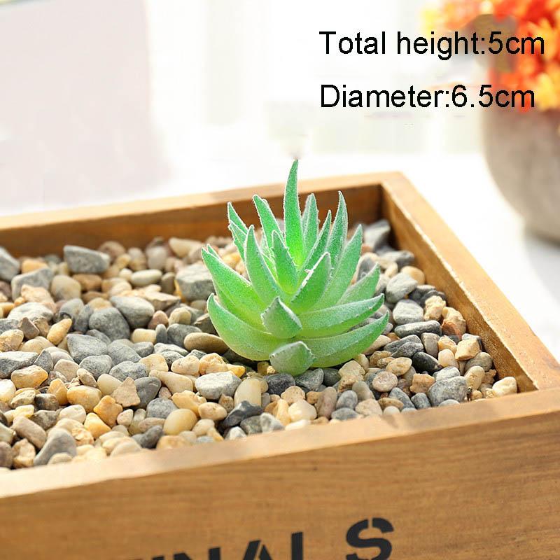 Модный унисекс зеленый креативный DIY сад имитация кактуса украшения поддельные разнообразные домашние растения искусственные суккуленты