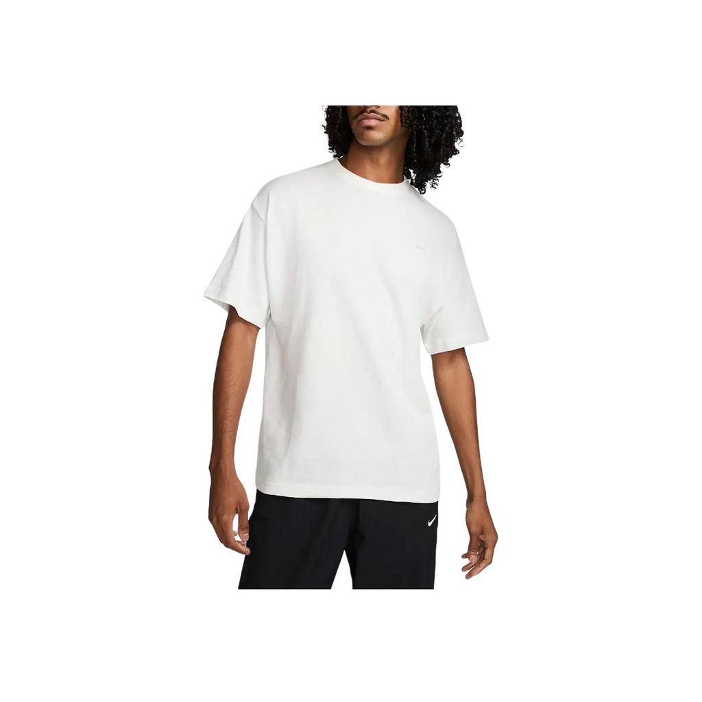 Nike Футболка с круглым вырезом и логотипом Solo Swoosh, мужские топы, белые CV0559-030