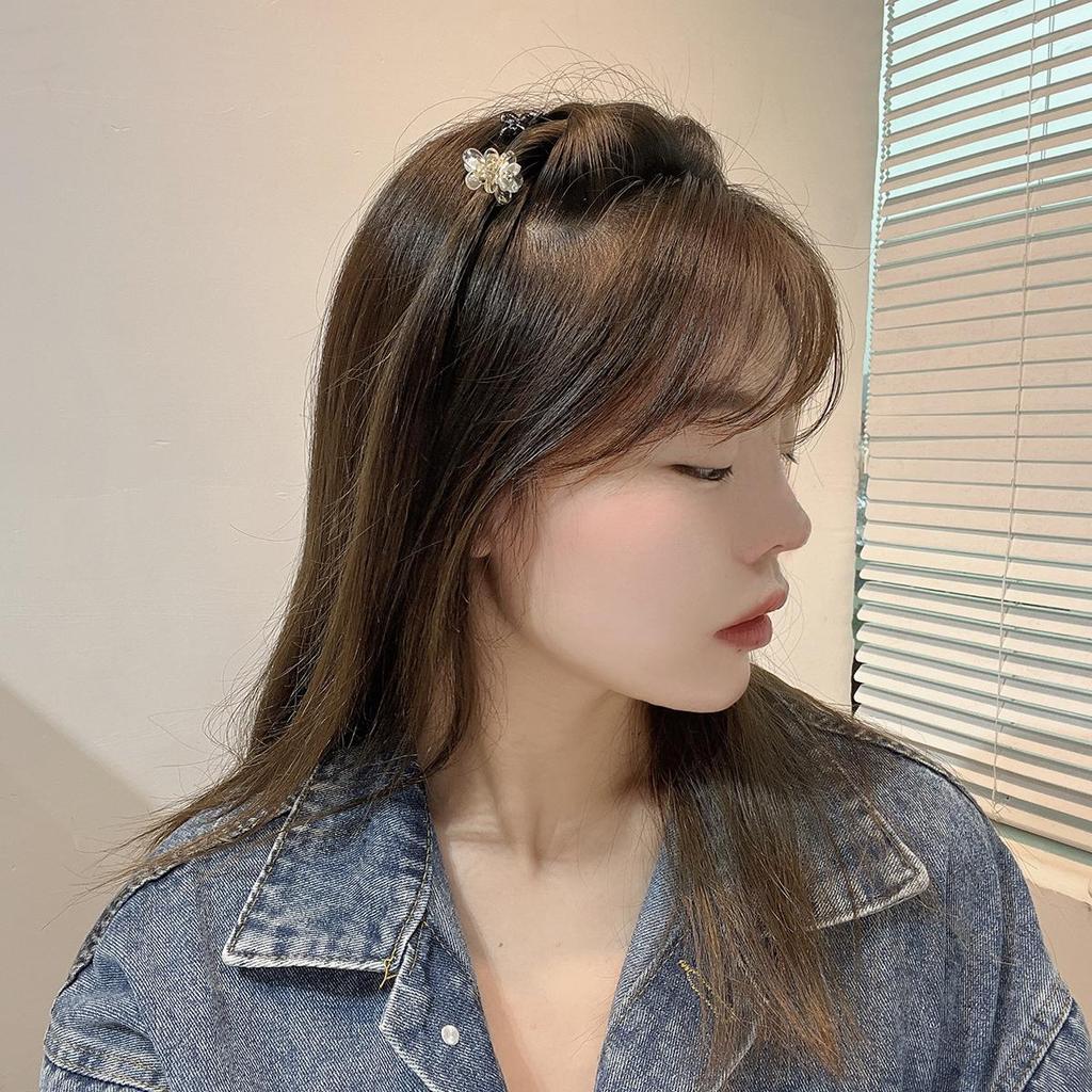 2 шт., акриловые цветочные мини-коготь для волос для женщин, девушек, макияж, заколки для волос, аксессуары для волос, зажим для волос, головные уборы