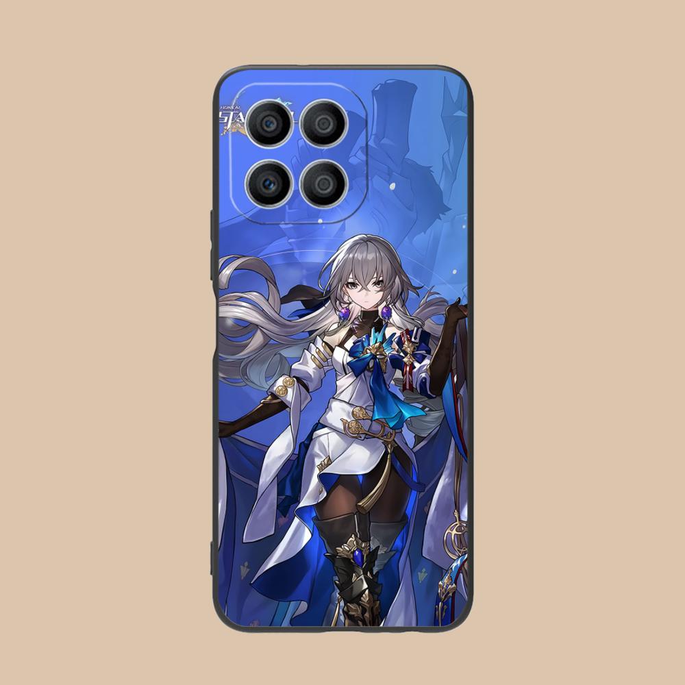 HSR Броня Матовый ТПУ Чехол для Мобильного Телефона для Honor 90 80 70 60 50 30 20 10 9 8 7 Pro S SE Lite 5G Цветной Печатный Чехол