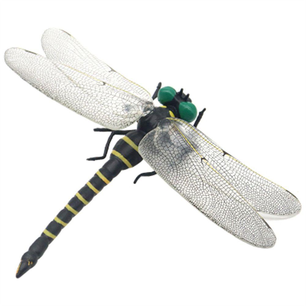 Jokes PVC 12cm Animal Model Dragonfly Action Figures Insects Model Dragonfly Model Animal Figures