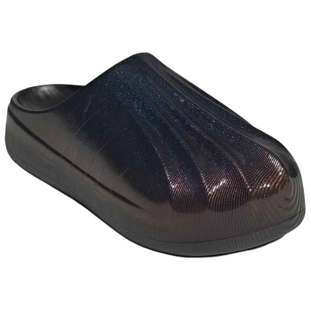 Adidas Оригинальные Adifom Superstar Mule Модные Удобные Нескользящие Шлепанцы с закрытым носком Унисекс шлепанцы Черные KJ0989