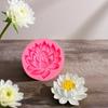 1 Piece Lotus Large Medium Small Silicone Mold Lotus Chocolate Flip Sugar Aromatherapy Candle Soap Decorative Mold Plates