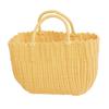 Murataya Sangyo Vinyl Basket Bag, P.P. Yellow Bag 9673