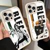 Чехол для телефона iPhone 17 Air 16E 15 16 Pro Max Аниме Bleach Дизайн Обложка 14 Plus 13 12 Mini Мягкий Силиконовый Fundas