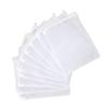 10PCS Aquarium Filter Media Bags Large Mesh Nylon Net Filter Bags with Zipper for Activated Carbon Ceramic Rings