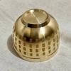 Gold Feng Shui Hundred Blessings Bowl Fine Workmanship Meaningful Gifts Copper Materials Exquisite Mini Living Room Decoration