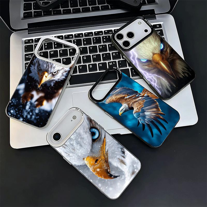 Bald Eagle Cool Shockproof Phone Case for iPhone 17 Air 16 16E 15 Pro Max 14 Plus 13 Mini 12 Back Cover Anti Fall Fundas