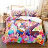 New Wonderlands X Showtime Bedding Set Single Twin Full Queen King Size Bed Set Adult Kid Bedroom Duvetcover Sets Anime Girls