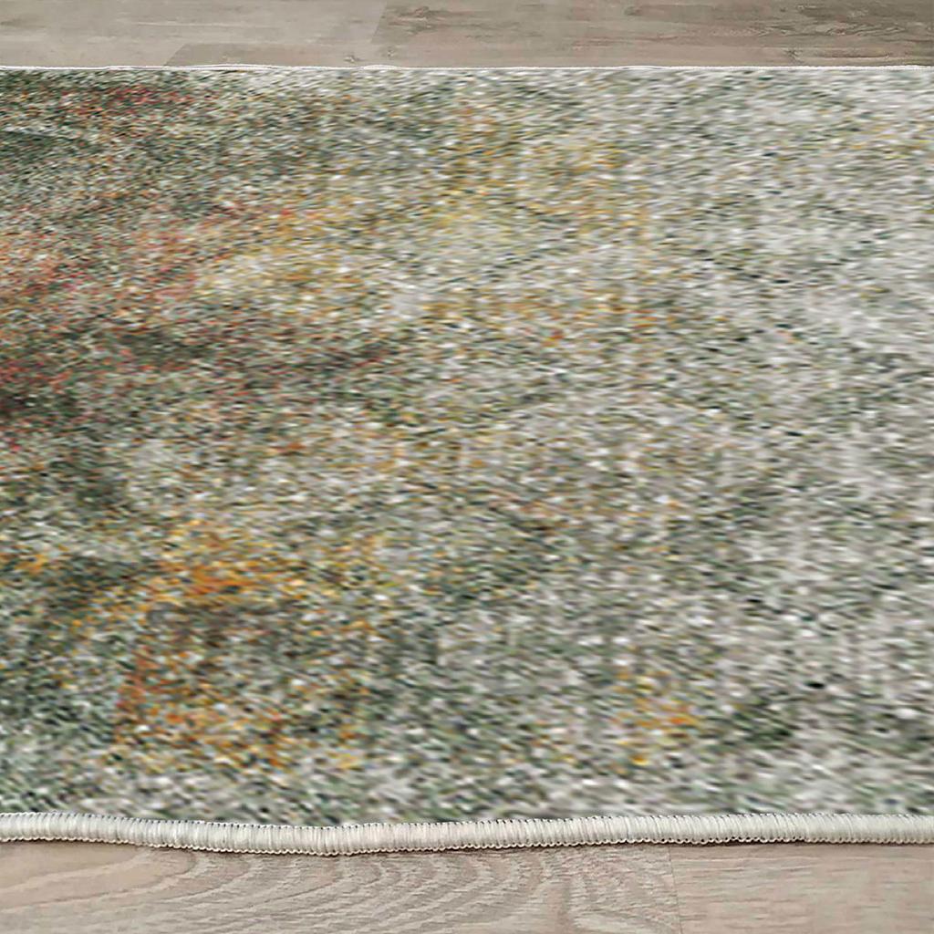 Ковер, Тонко моющийся современный ковер, Коврик с декоративным нескользящим полом