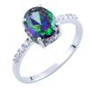Silver Ring with Mystic Topaz 1.388ct (1734339) 1.93 Gr. 925 Samples