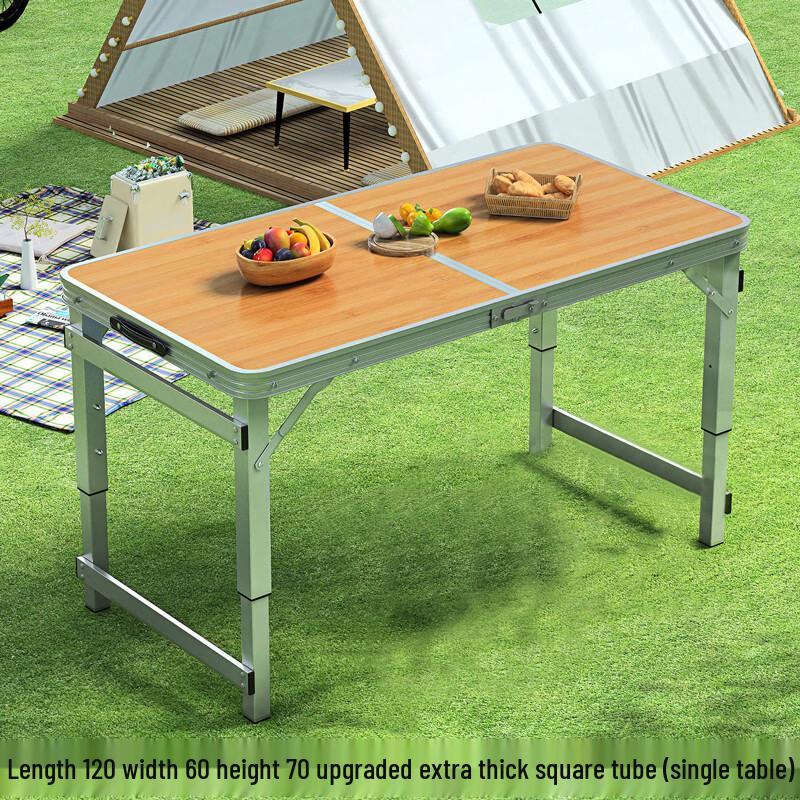 ZISIZ Portable Aluminum Folding Table