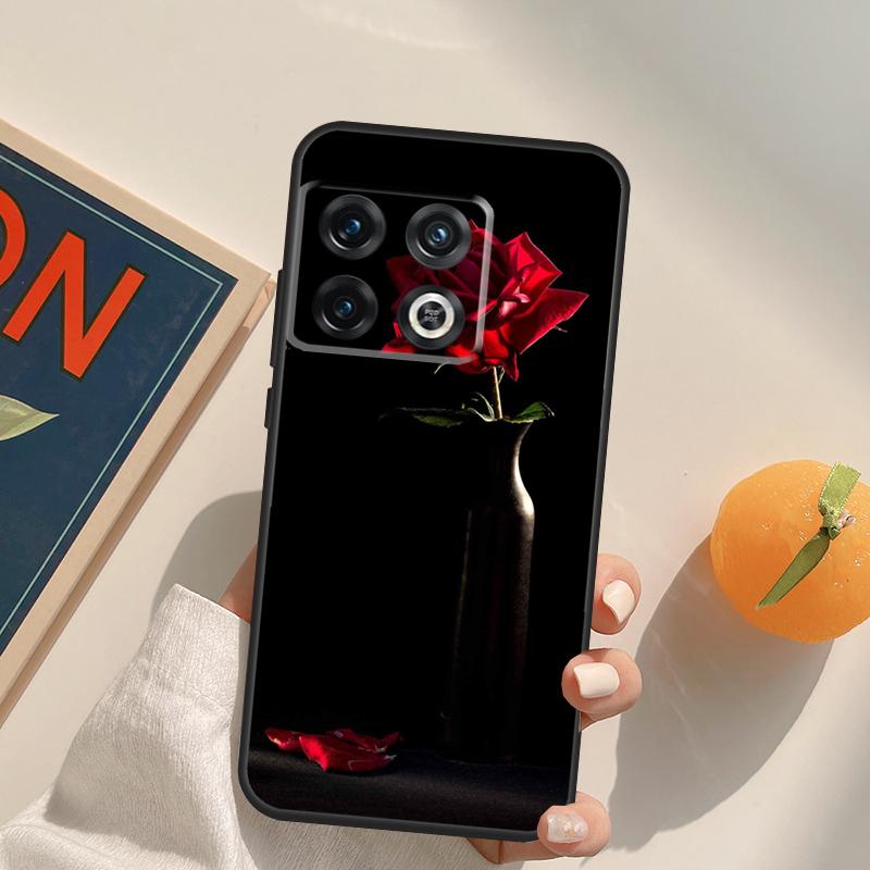 Красивый Сад Красные Розы Цветы Чехол Для OnePlus 15 13 12 11 13R 12R 10T 8T 13T OnePlus Nord 5 CE 3 2 4 Lite N20 N30 Обложка