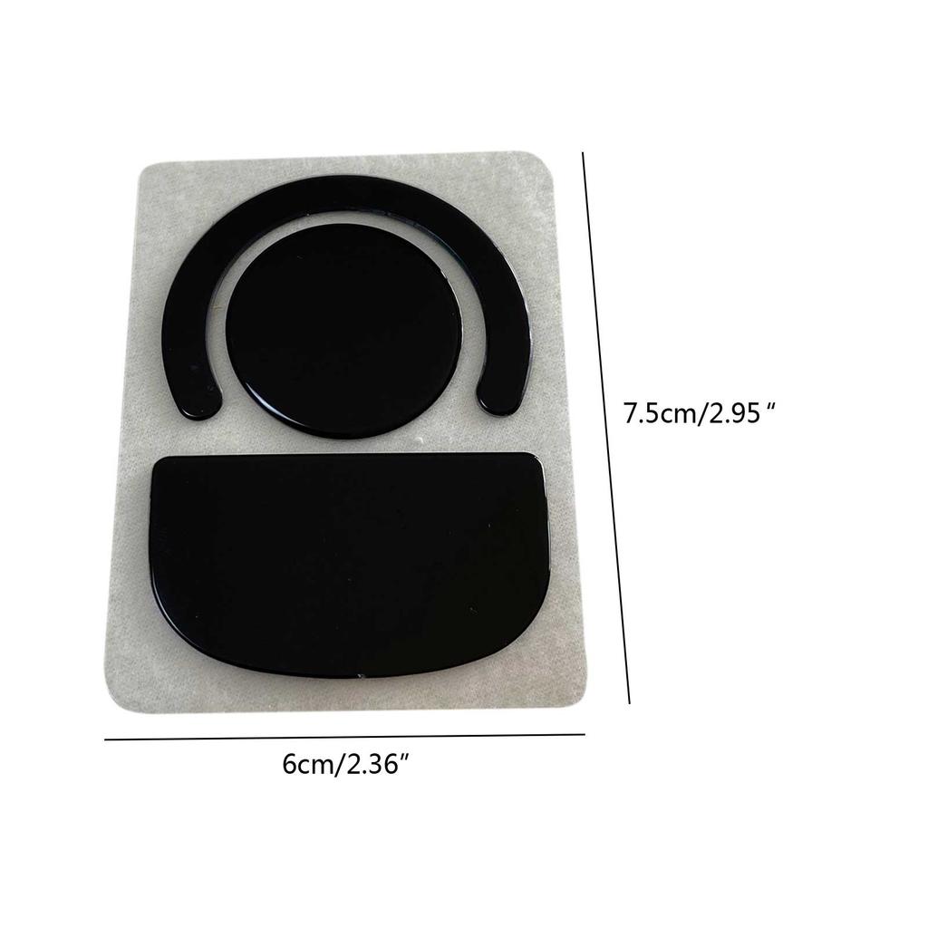 1 комплект стеклянных накладок-скейтов для мыши, наклейки на ножки для мыши для игровой мыши G Pro X Superlight, сменные накладки