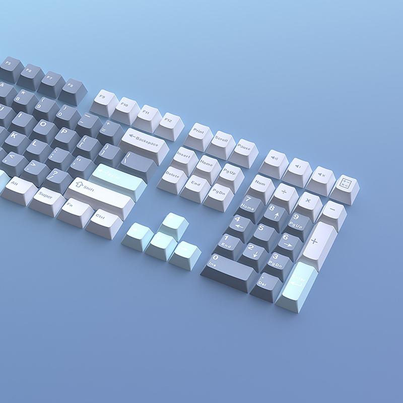 126 Клавиш Двойной Прострел Колпачок Pbt Cherry Механическая Игровая Клавиатура Для Переключателя Mx Колпачок Gmk67 Gmk87 Gmk61 Игровая Клавиатура Клавишный Колпачок
