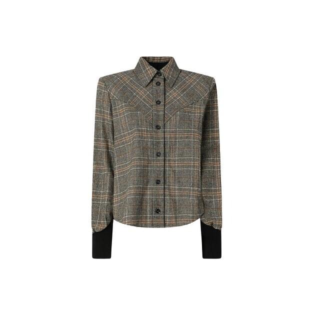 Рубашка PINKO Berta camicia check filo