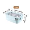 Microwave 304 Stainless Steel Compartment Lunch Box Stackable Leak-proof Student Bento Box Food Container For Cold And Hot Food