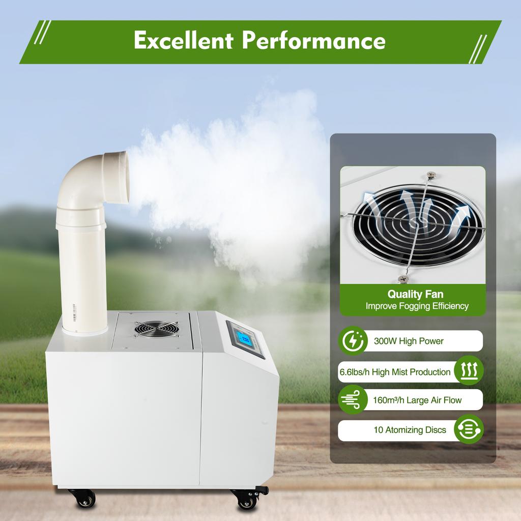 for Greenhouse, Industrial, Agricultural Use Professional 300W Ultrasonic Humidifier,