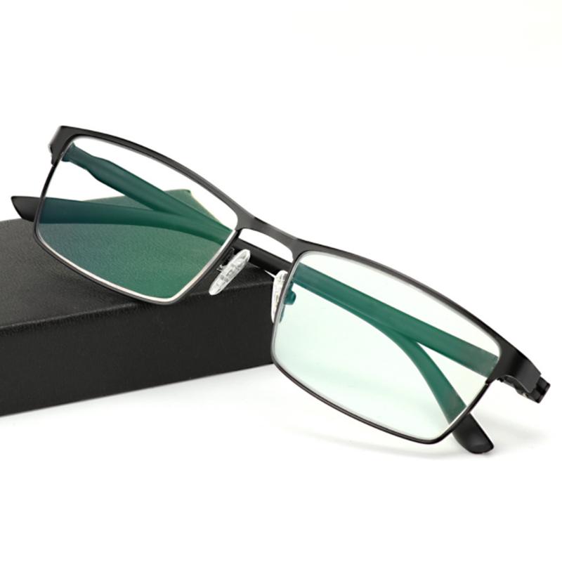 Фотохромизм Готовые Очки для Близорукости Миопии Полностью Металлические Оправы Линзы с Диоптриями Очки -1 -1.5 -2 -2.5 -3 -4 До -6