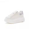 Heightening Little White Shoes Women's New Women's Shoes Autumn Heightening Platform Shoes Children's Sports and Leisure Board Shoes Women