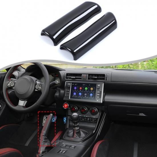 Glossy Black Hand Brake Cover Protector Cover Trim For Subaru BRZ -2025
