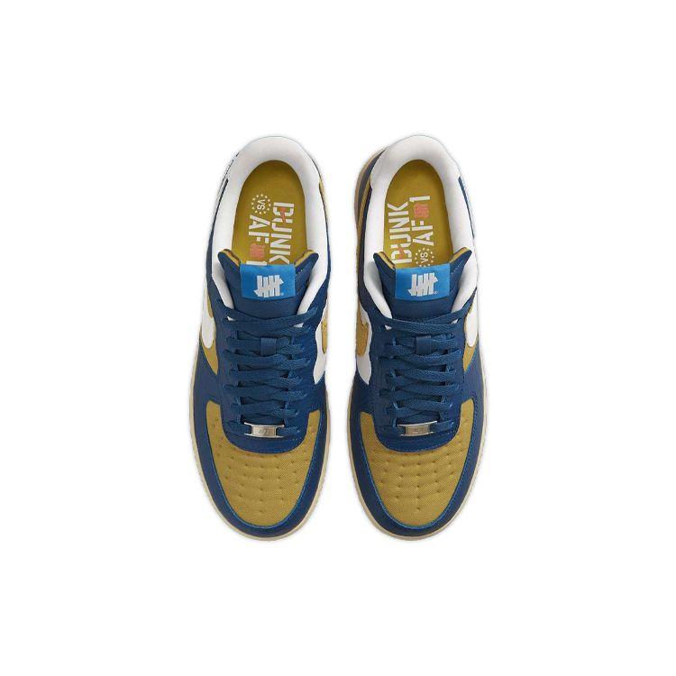 Undefeated x Nike Air Force 1 Low SP Dunk vs AF1 Унисекс Кроссовки Синий Court-Blue Белый DM8462-400