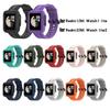 Silicone Strap For Xiaomi Redmi Watch 2 Lite/Horloge 2/Mi Watch Lite Bracelet Watchband For Xiaomi Poco Watch Band + Case
