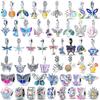 925 Sterling Silver Butterfly Insect Chameleon Dragonfly Charms Diy Jewelry Charm Honeybee Fireflies Bead Fit Original Bracelet