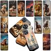 Running Wild And Free Horse Cover for Apple iPhone 16 14 15 Plus 11 Pro Max 16E ProMax + 15Plus 16+ 14+ Coque Phone Case