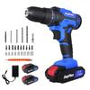 DayPlus 21V Cordless Drill Driver, Electric Drill Screwdriver with 1500mAh Battery, 45NM 2-Speed Combi Drill 25+1 Torque Setting