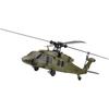 Hitec XK UH-60L K170 Blackhawk Pitch Control, 2.4G, 5CH, Official Japanese Product, Under 100g, Includes Display Stand, Takeoff and Landing Pad, 6-Axi