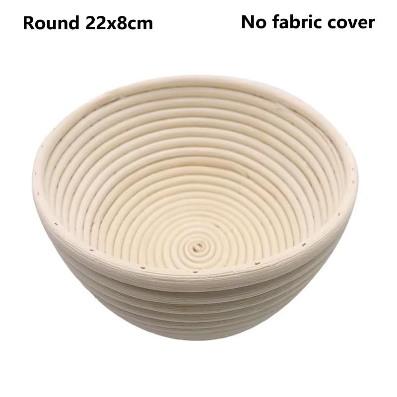 Rattan Bread Proofing Basket Natural Oval Rattan Wicker Dough Fermentation Sourdough Bread Basket