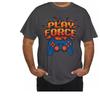 Play Force Gaming Tee Video Player Video Game Shirt Gift Gamer Apparel Unisex
