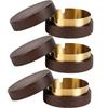 Xiaomi Stainless Steel Lining Creative Walnut Wood Ashtrays with Lid Windproof Smoke Proof Durable Easy To Clean Ashtray Cigar Box