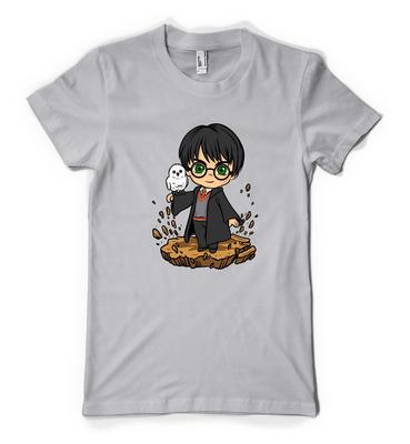 Гарри Поттер Сова Волшебник Волшебная палочка Летающий Персонализированный Взрослый Унисекс Футболка