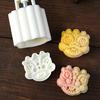 Hand-Pressure Moon Cake Mold Lion/Latches Shape Cookie Stamps Mooncake Makers