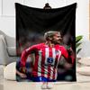 Atletico Madrid Blanket Durable Comfort Great For Couch Bed Picnics Four Seasons Multipurpose Modern Style Ideal Gift For Friends Family Couples Picni