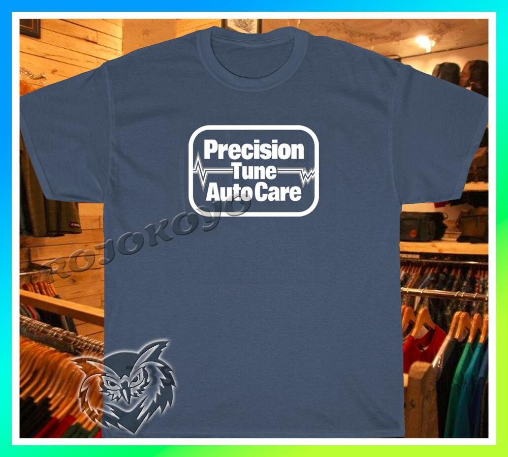 Новая футболка с логотипом Precision Tune AutoCare, американская, смешная, унисекс, размеры S-5XL